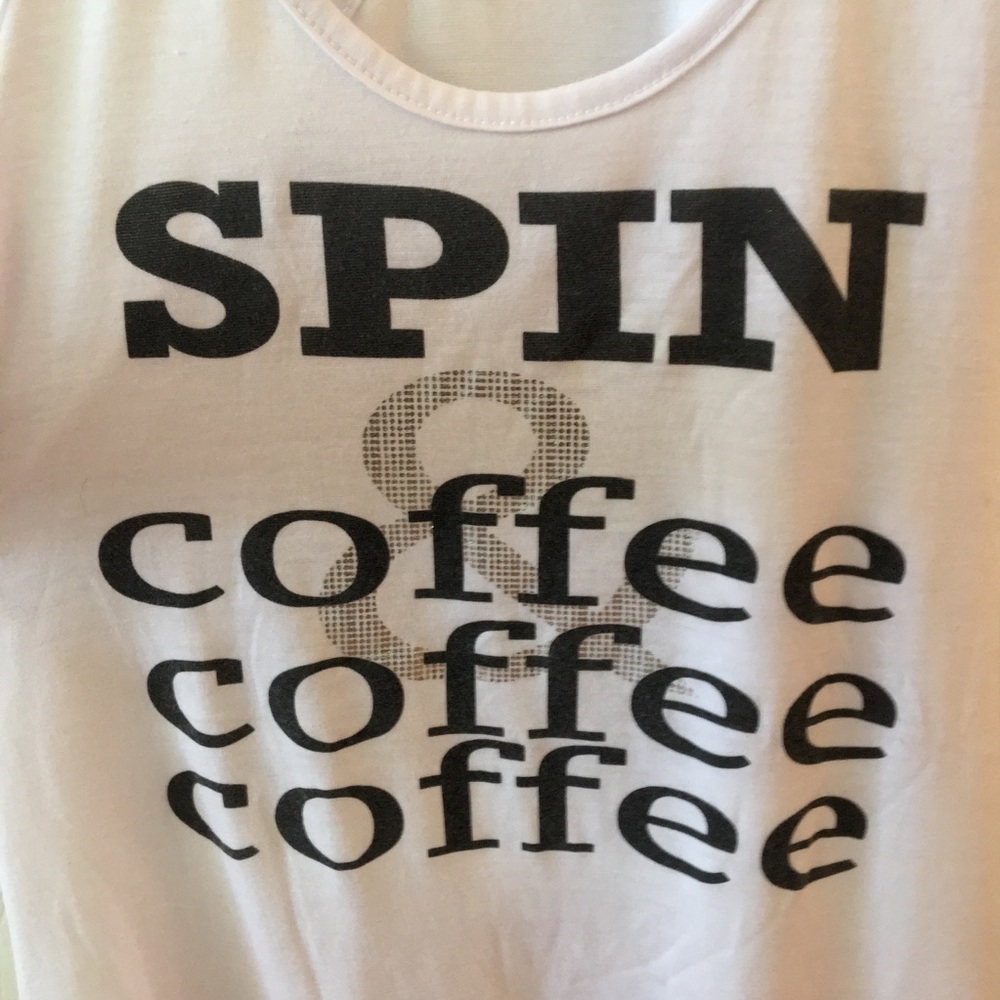 !3 for $15! Spin & Coffee Coffee Coffee tank